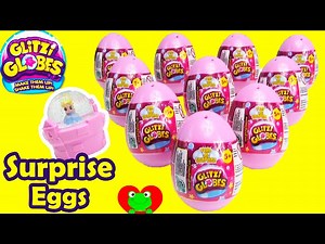 Glitzi Globe Surprise Eggs Cinderella Belle Fairies