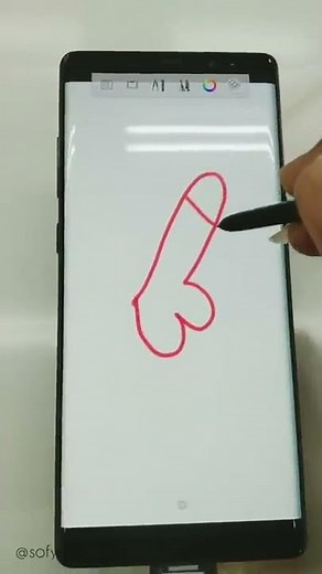 SAMSUNG GALAXY NOTE 8 (tutorial cara menggambar menggunakan pen)