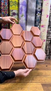 8.7K views · 75 reactions | Modern 3D Hexagon PVC Panel Elevate the...