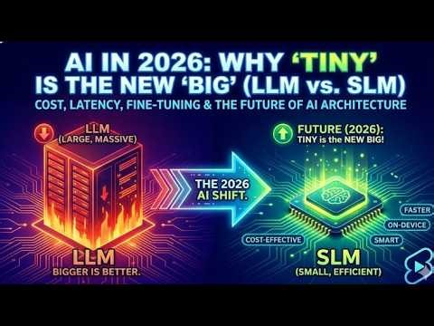 The Rise of Small Language Models (SLMs) in 2026 | Why Tiny AI Is Beating Giant LLMs