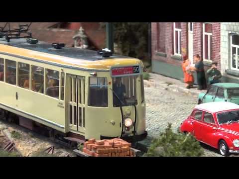 Modellbau Anlage - Strassenbahn Anlage als Modell
