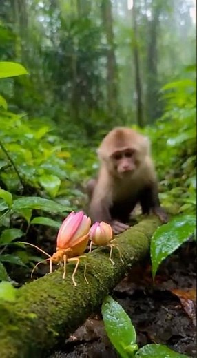 The Jester's Bud Insect blooms to mock the greedy travelers