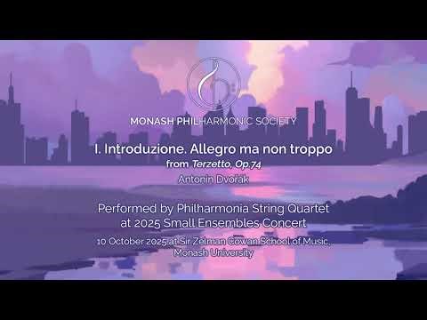 Terzetto, Op.74: I. Introduzione. Allegro ma non troppo - Philharmonia String Quartet