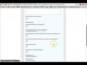 Turnitin 2: Make a class add students and assignments