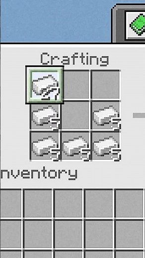 How to make a cauldron for beginners 😍#minecraft