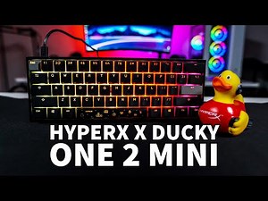 HyperX x Ducky One 2 Mini Gaming Keyboard