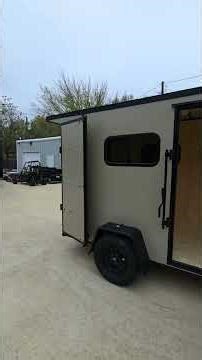 2026 New 5x10 SA Screwless Enclosed Trailer | .08 Polycor | Barn Doors | Dexter Axles |924| $5,750