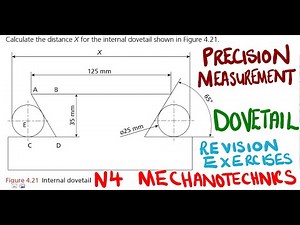 Mechanotechnics N4 Precision - Dovetail ‪@mathszoneafricanmotives‬ ‪@mathwithlightone‬