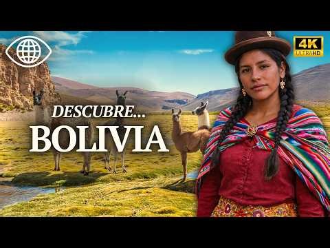 Bolivia: Del Salar de Uyuni a las Llamas de los Andes | Documental Viaje 4K - JV