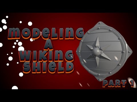 “Modeling a Viking Shield in Maya – Beginner 3D Artist (Part 1)”