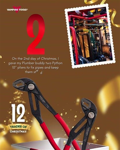 Pipe Work Made Easy 🛠️ Grab 5% OFF Python Pliers