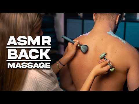 ASMR - RELAXING BACK MASSAGE!