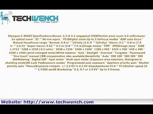 How to Operate the Olympus C-4000 Zoom