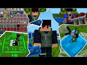 UPDATED!! HOW TO PLAY THE NARUTO CRAFT V9 ADDON FOR MINECRAFT PE V26.2