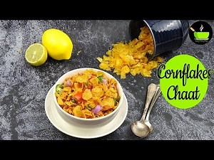Cornflakes Chaat Recipe | Chaat Recipes | Fireless Cooking Competition Recipes | No Fire Cooking