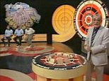 Archive footage shows comedy legend Jim Bowen presenting Bullseye