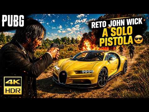 PUBG's guns are cinematic, bro... I challenge John Wick to a guns-only game! 🥰 Graphics maxed out