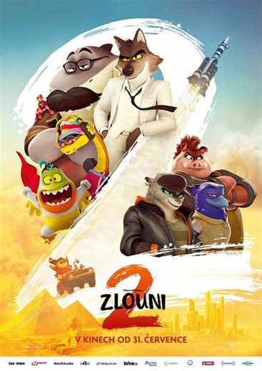 Zlouni 2 / The Bad Guys 2 (2025)(CZ/SK/EN)[1080p][WEB-DL] = CSFD 75%