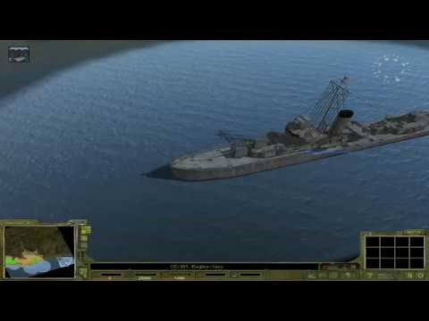 Sudden Strike Normandy Campaign Gameplay