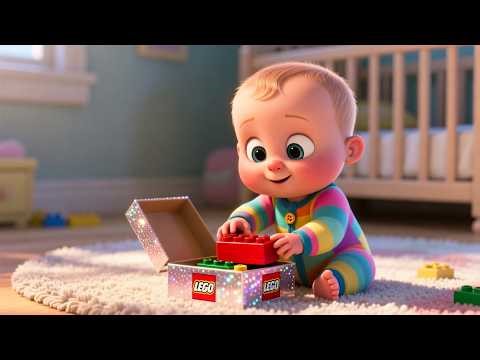 Lego Brick Go Build Build | Fun Building Song for Kids | Creative Play Nursery Rhyme 🧱🎶