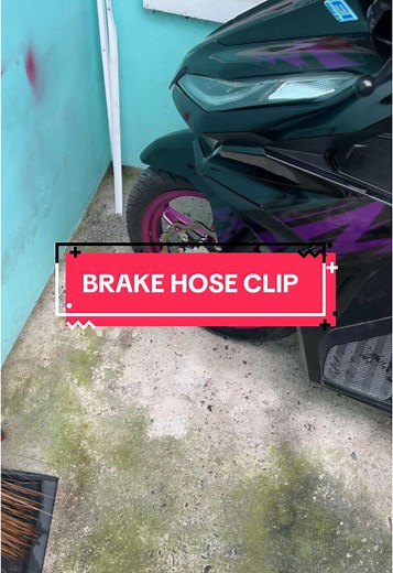 How to Install a Brake Hose Clip on Your Motorcycle