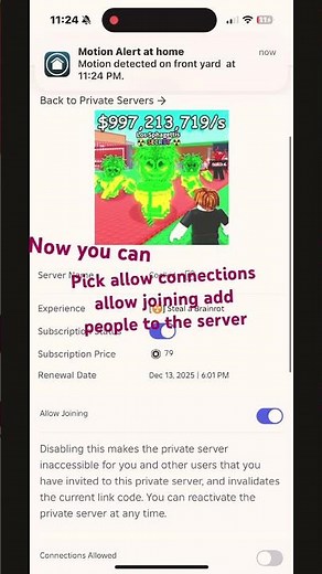 How to change private servers settings in Roblox#roblox #tutorial rial