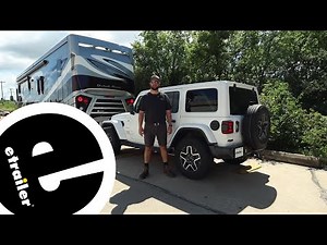 Installation: Curt Custom Tail Light Wiring Kit for Towed Vehicles on a 2024 Jeep Wrangler Unlimited