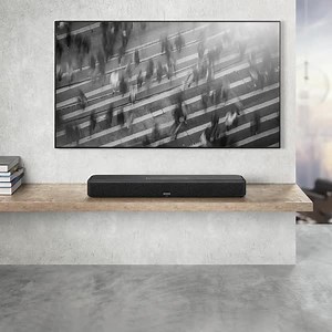The Denon Home Sound Bar 550 offers thrilling surround sound, perfect for binging your favorite movies and shows. What movies or shows have you been obsessed with lately? 🎥 Shop now: https://bit.ly/2RvyJdO | Denon