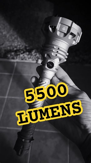The Acebeam P20 beam is INSANE! #edc #flashlight #youtubeshorts #shorts