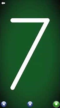 LetterSchool – Learn to Write Number 7 ✍️ | Number Writing Practice #shorts