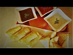 Samosa and Spring Roll with bonus wrapper recipe + tips
