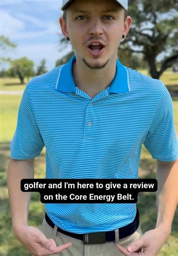 Check out Kiel’s testimonial about his experience wearing the Snap Fit Core Energy golf belt! We love hearing about your experience 👏🏻 •⁠ •⁠ •⁠ #corestrength #golf #coresupport #coreenergy #backsupport