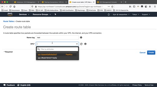 笨办法学AWS-Day18 VPC 对等连接