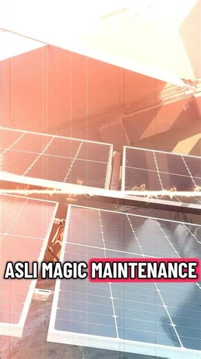Solar system ka asli magic maintenance me hai #reels #newworldelectric #solarsystempakistan