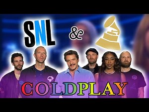 Coldplay did WHAT on SNL?! | Coldplays Saturday Night Live performance & Chris Martin at the Grammys