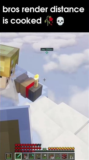 bros render distance is cooked 🥀💀