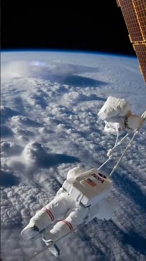 “Earth Thunderstorm Seen From ISS | Real Space Footage”