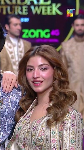 Talha Anjum And Kinza Hashmi Steal The Spotlight At The 22nd NEO HUM Bridal Couture Week. 🌟