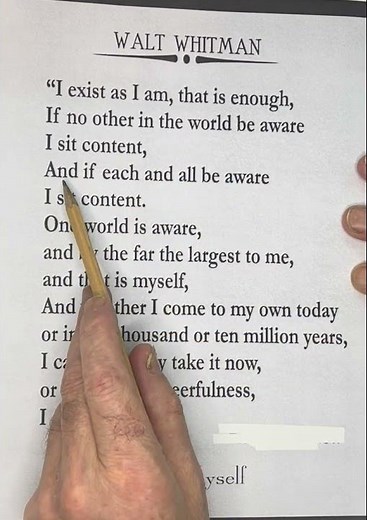 Song of myself a poem by Walt Whitman