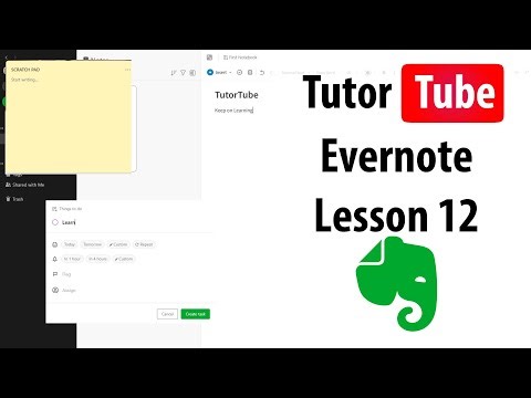 Evernote Tutorial - Lesson 12 - Import Notes