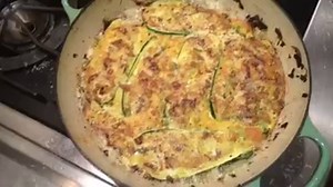 This baked zucchini frittata with parmesan crust was TO DIE for!! https://instagram.com/p/BEv6Yjfqlgg/ | Suzanne Somers