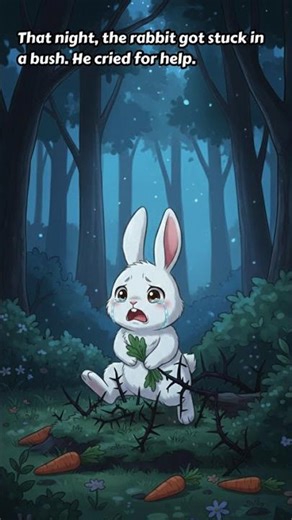 The Selfish Rabbit and the Kind Turtle | English moral story for kids #story #englishstory #kids