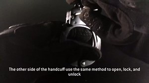 Double Lock Handcuffs, Adjustable Heavy Duty Steel Wrist Cuffs with 2 Keys & Handcuffs Holster in Police Edition Professional Grade