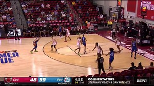 Filip Petrusev with the slam