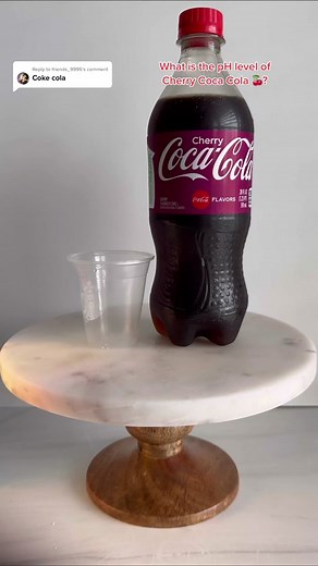 Cherry Coca Cola pH Level Revealed