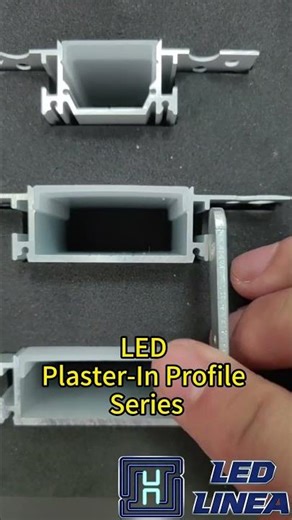 Seamless Plaster-In LED Profile Manufacturer | Trimless Drywall Lighting