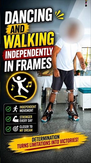 Dancing & Walking Independently in Frames | Limb Lengthening Recovery Progress | Heights Plus