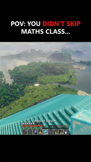 Pov: You didn't skip maths class