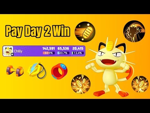 142k Damage Pay Day Meowth