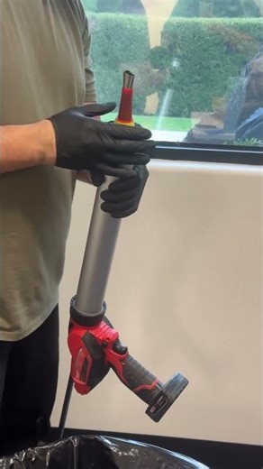 Backer Rod + Dow Corning 995 for Stronger Security Window Film